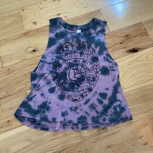 Wodbottom crop tank, S